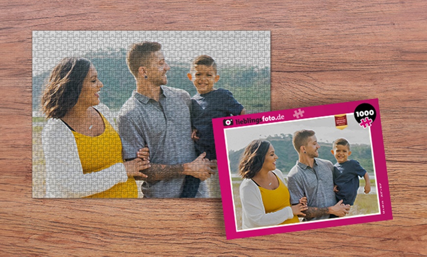 Image 2: Foto-Puzzle Deluxe mit Schachtel