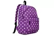 Großer Rucksack mit Polka-Dot-, Katze- oder Blume-Print in der Farbe nach Wahl - Image 5