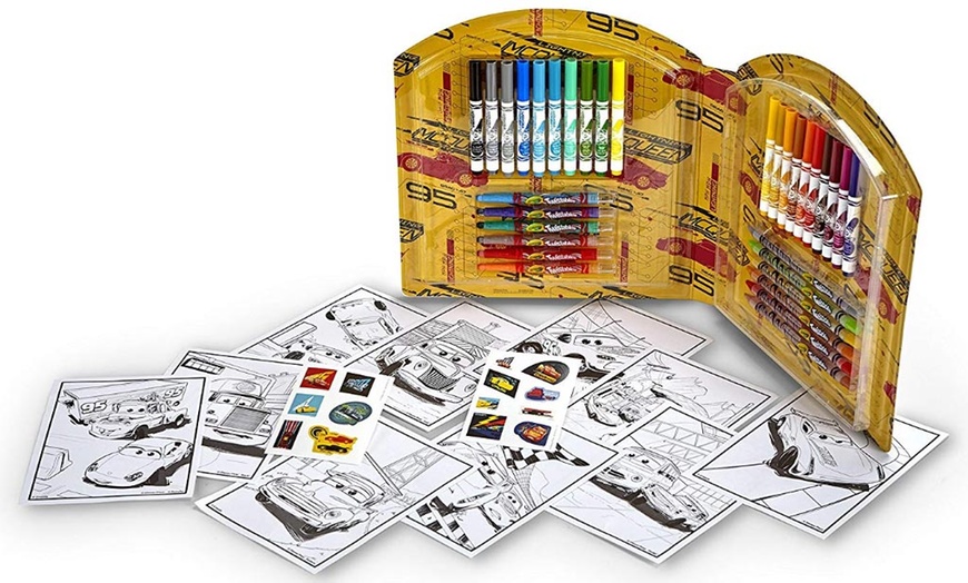 Image 2: Crayola Cars 3 Creative Tool Kit