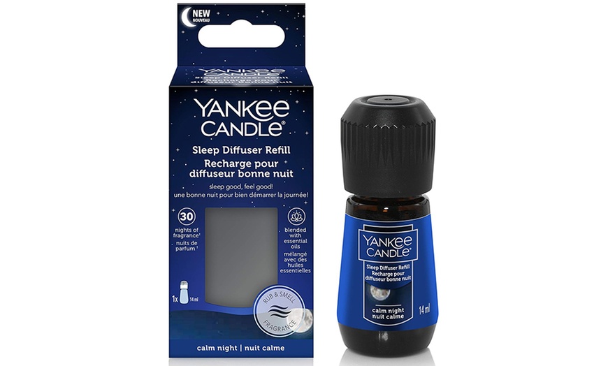 Image 2: Yankee Candle Sleep Diffuser Refills 14ml with Optional Plug