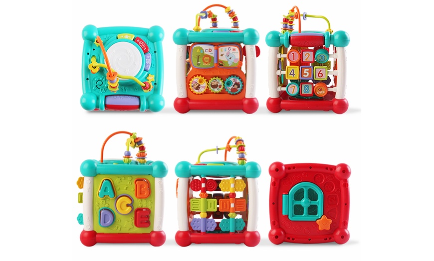 Image 4: 15-in-1 Bluetooth Music Activity Cube Play Set