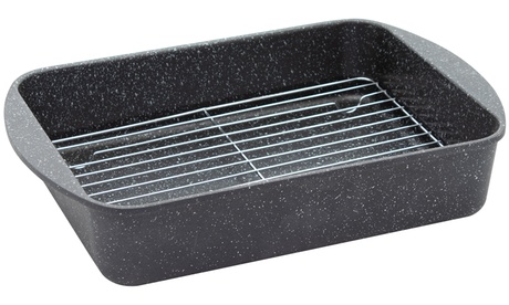 Rostiera Casa Collection con griglia in alluminio pressofuso