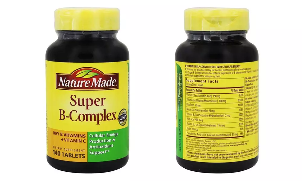 Nature Made Super B Complex Tablets (1 or 2-Pack) - Primary Image