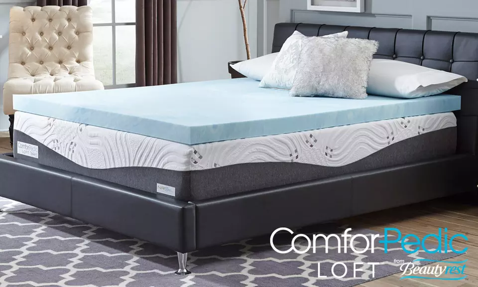 Comforpedic Loft from Beautyrest 3" Gel Memory Foam Toppers  - Primary Image