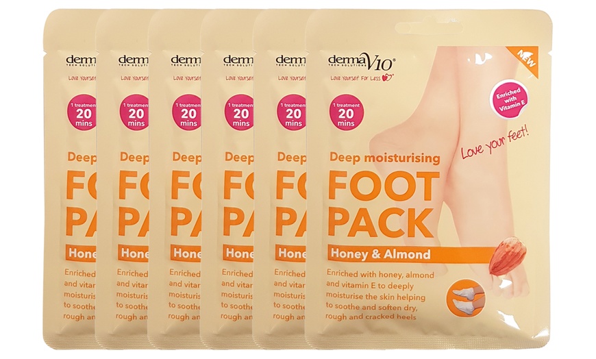 Image 14: Derma V10 Foot Mask Pack