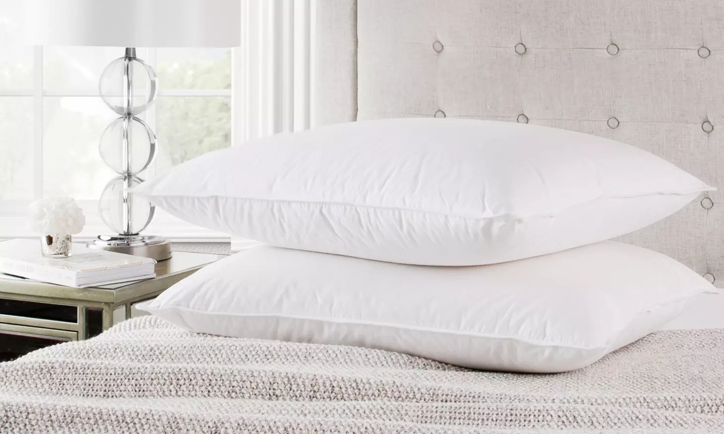 Park Hotel Collection 100% Down Pillow (2-Pack) - Primary Image