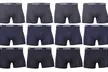 12 boxer o 12 slip da uomo in colori assortiti disponibili in varie taglie, con spedizione gratuita - Image 2