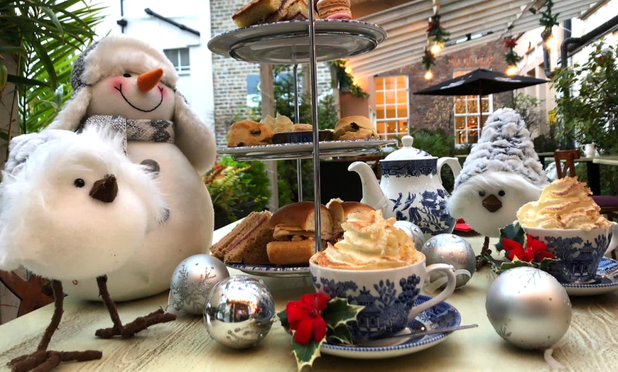 Image 7: Two or Four Festive Afternoon Tea at Old Music Shop Restaurant