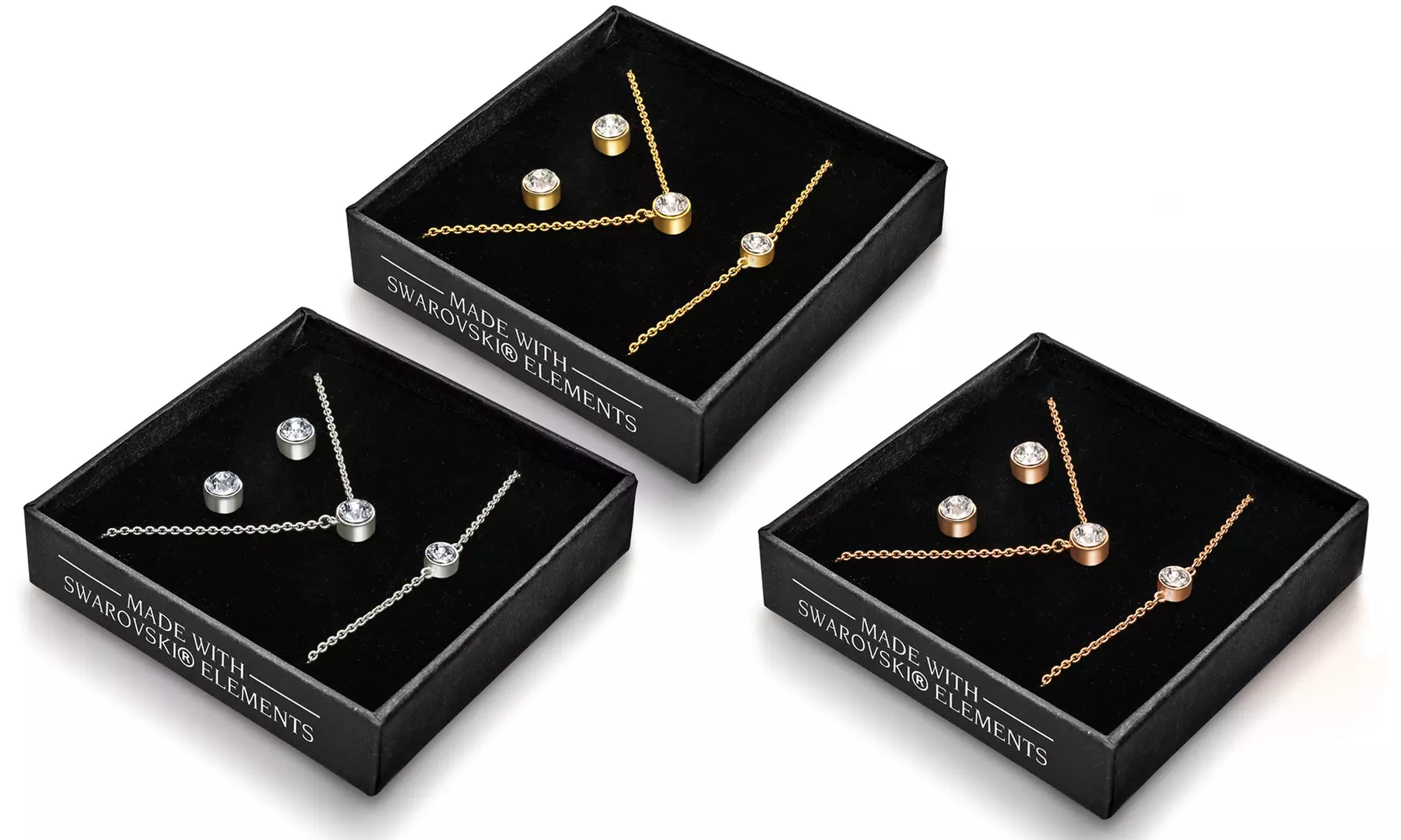 OMG Jewel Three-Piece Drop Set with Crystals from Swarovski® - Image 5