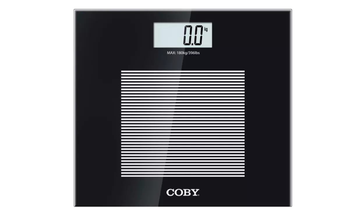 Coby Glass Digital Bathroom Scale - Primary Image