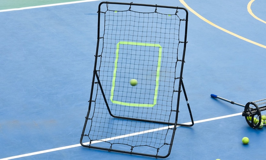 Image 1: HomCom Rebounder Net