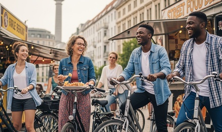 Für 1 Person: Berlin Street Food Bike Tour - Unlimited Biking Zentrale Berlin