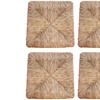 Image 4: 2 o 4 asientos de repuesto de paja natural para silla