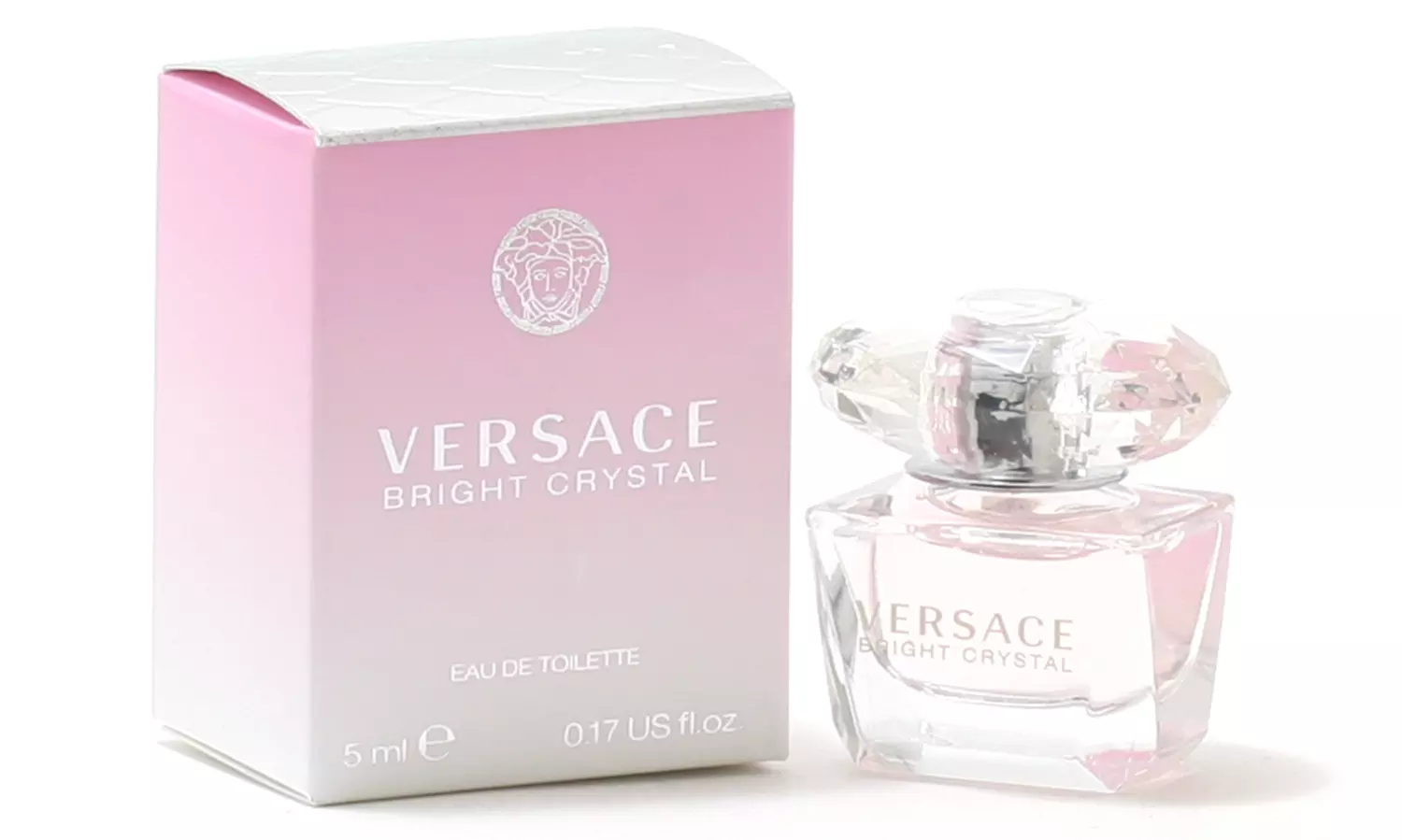 Versace Bright Crystal Mini Splash Eau de Toilette for Women (0.17 Fl. Oz.; Sample Size) - Primary Image