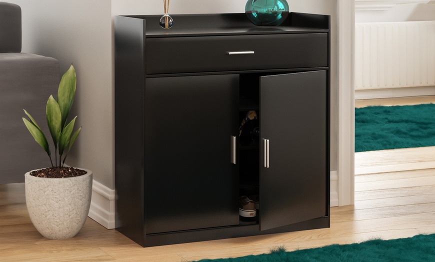 Image 2: Dalby Shoe Storage Cabinet 
