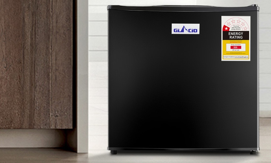 Image 8: Portable or Permanent Bar Black Fridge
