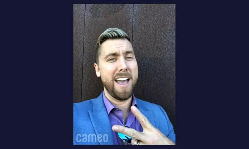 $10 for Personalized Cameo Video from Cameo.com ($20 Value) - Primary Image