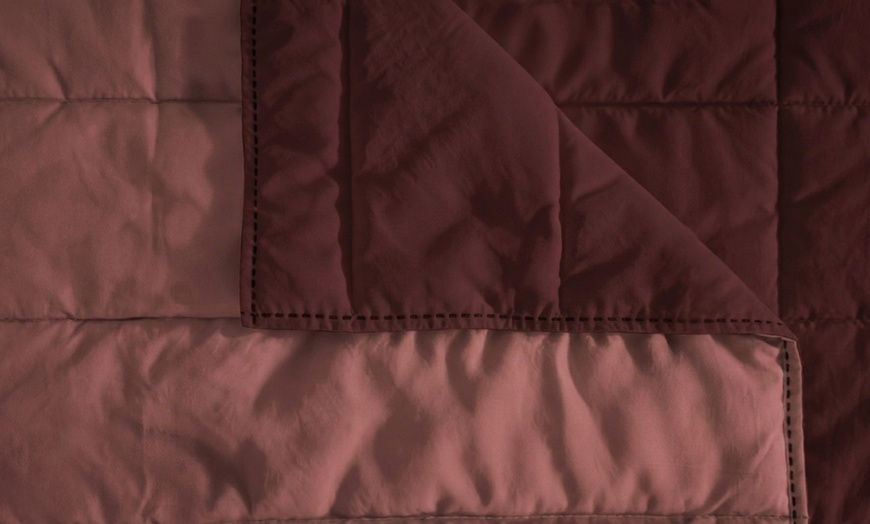 Image 8: Trapuntino Golia double face effetto Water Washed