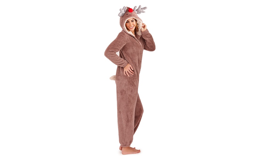 Image 6: Women's Novelty Xmas Onesie