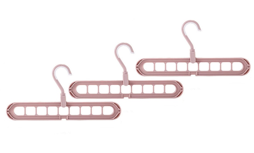 Image 13: Nine-Hole Foldable Hanger