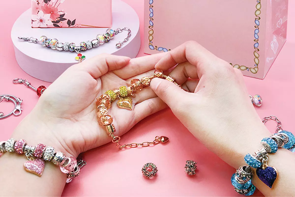 One or Two Mother's Day DIY Bracelet Making Kit at Fancycustomize  (Up to 60% Off) - Primary Image
