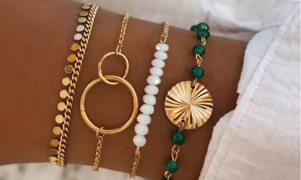 1 ou 2 ensembles de 4 bracelets "Clara" - Primary Image