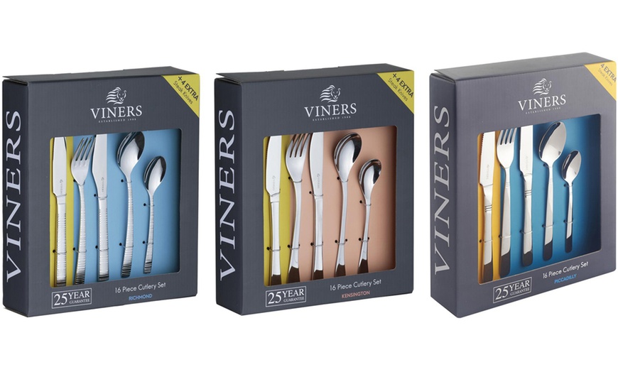 Image 14: Viners 16-Piece Cutlery Set