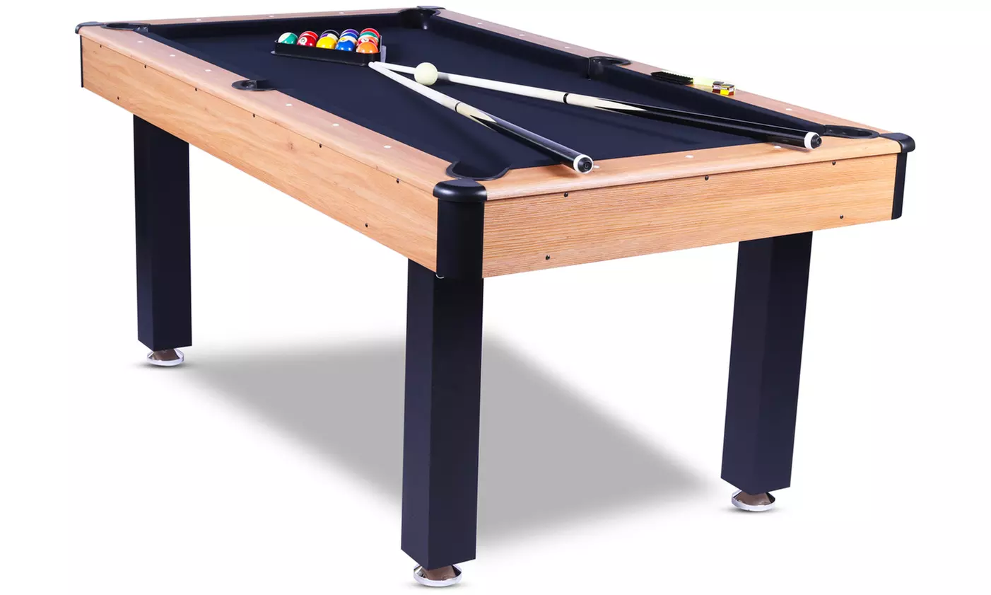 Billard US Vegas 184 cm bois clair Wonders