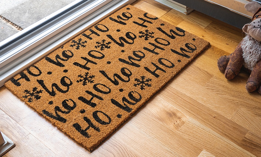 Image 10: Nicola Spring Christmas Coir Door Mats
