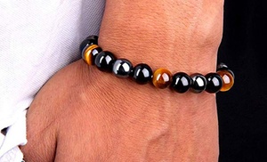 Triple Action Tiger's Eye Bracelet