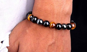 Triple Action Tiger's Eye Bracelet