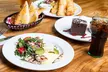 3-Course Meal + Wine or Beer for 2 ($49), 4 ($98) or 6 Ppl ($147), Hog's Breath Cafe, 2 Locations (Up to $257.40 Value) - Second Medium