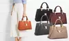 MMK Collection Satchel Handbag with Front Flip Closure