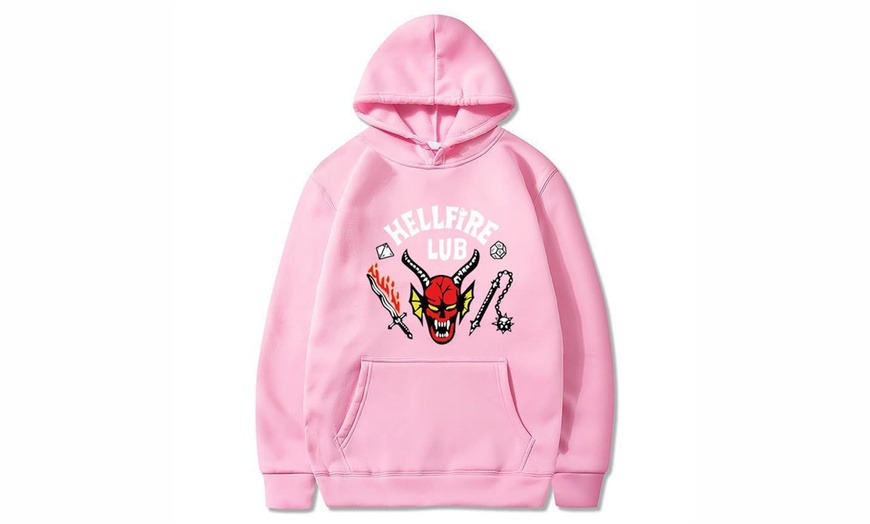 Image 12: Stranger Things Hellfire Club Hoodie