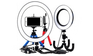 5-Piece LED Selfie Ring Light Set