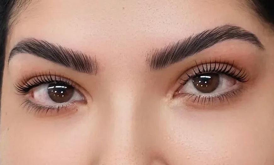 Image 1: Brow & Lash Perfection Combo