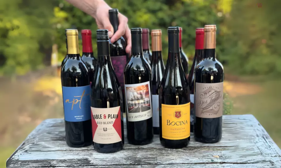 74% Off 15-Bottle Essential Red Collection from Swirl Wine Shop