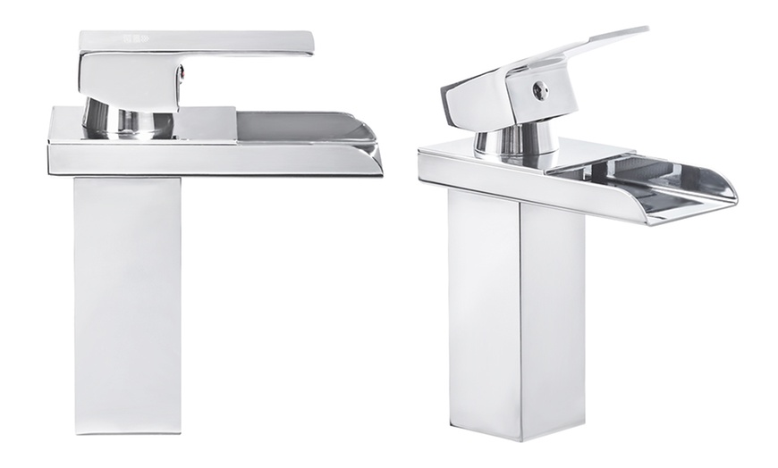 Image 5: Mono Chrome Mixer Tap Set