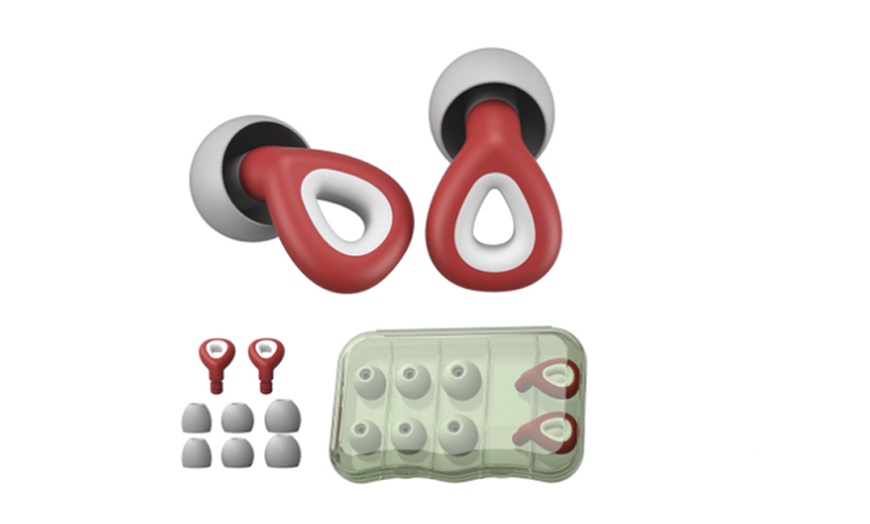 Image 4: Noise Cancelling Ear Plugs for Sleeping