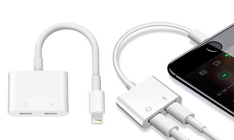 Adattatore per cavo Lightning 8 pin e cuffie