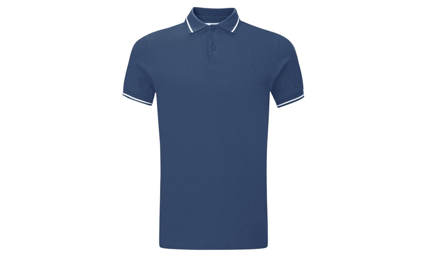 Image 6: Men's Collared Polo T-Shirt
