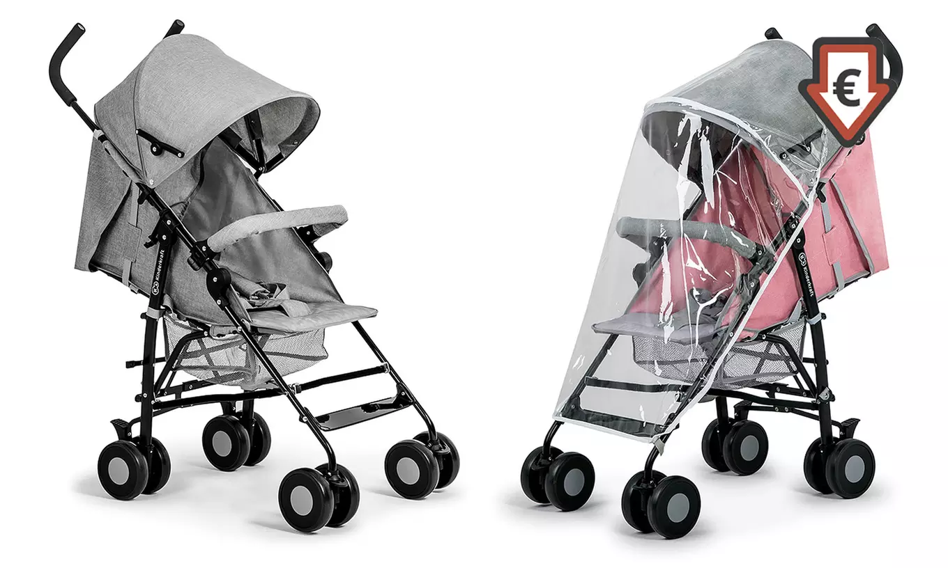 Poussette canne KinderKraft avec accessoires en option, 2 couleurs au choix - Primary Image