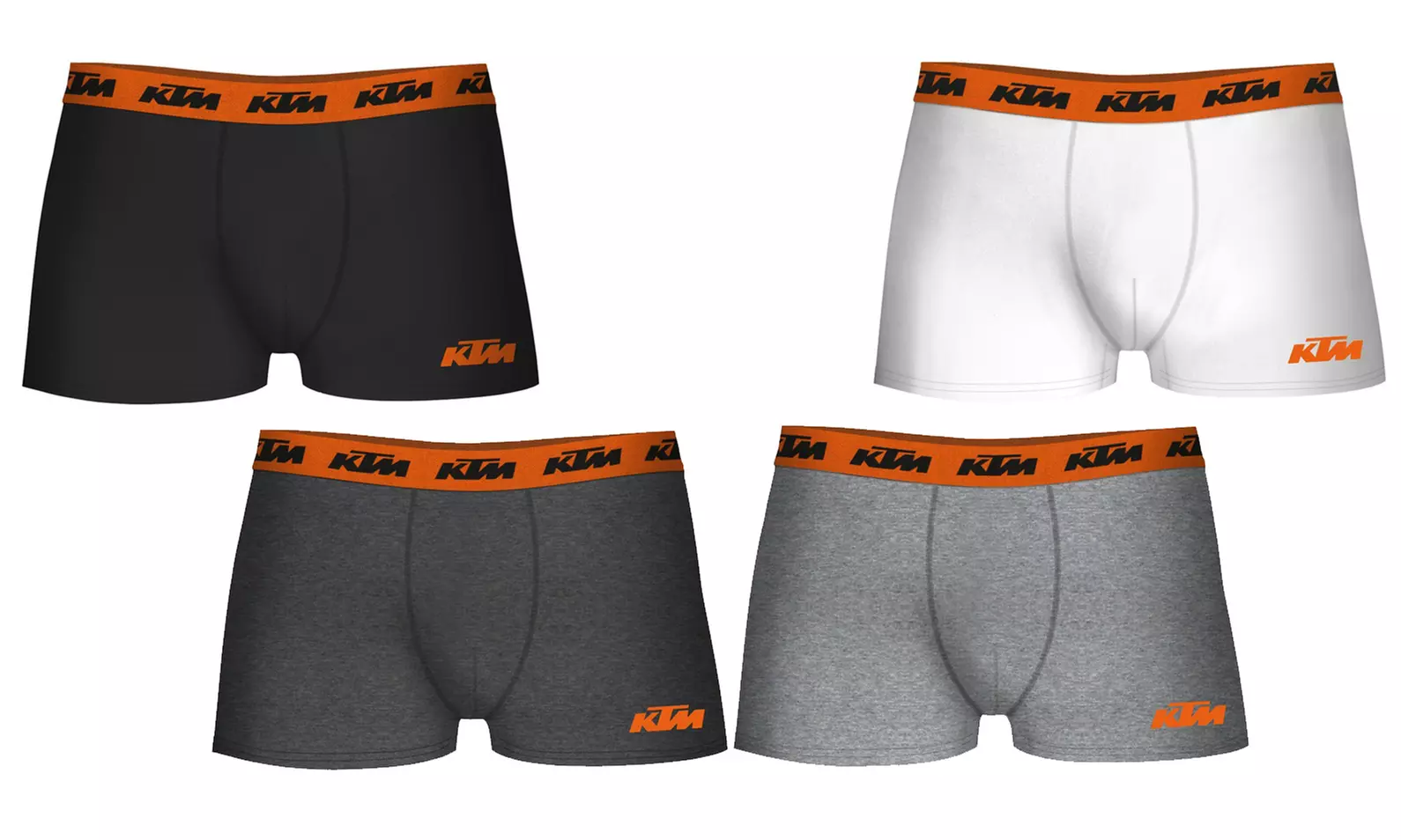 KTM Men's Boxers 4-, 8- or 10-Pack - Primary Image