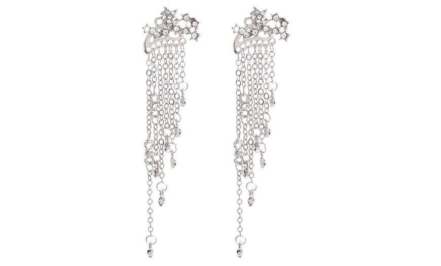 Image 2: Boucles d'oreilles pendantes étoiles