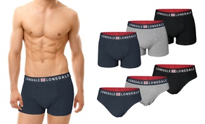 Pack 6 paia di slip o boxer Lonsdale da uomo