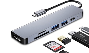 USB-C Type C HD Output 4K HDMI USB 3.0 HUB Adapter