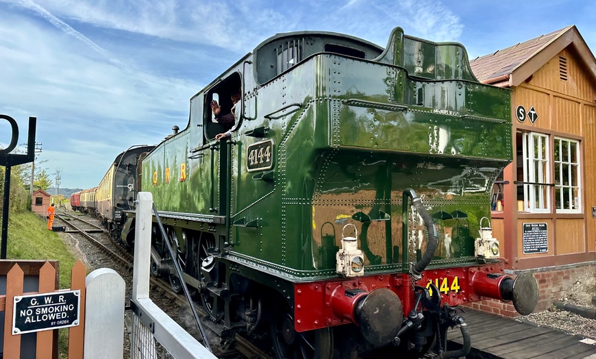 Image 2: Steam Train Experience for Two with Adventure Experience 001