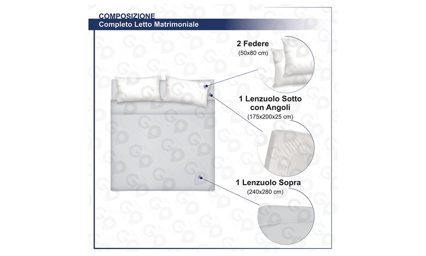 Image 15: Juego de sábanas y juego de funda nórdica para cama doble de Bassetti