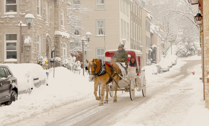 Image 1: Romantic Stay in Old Quebec  