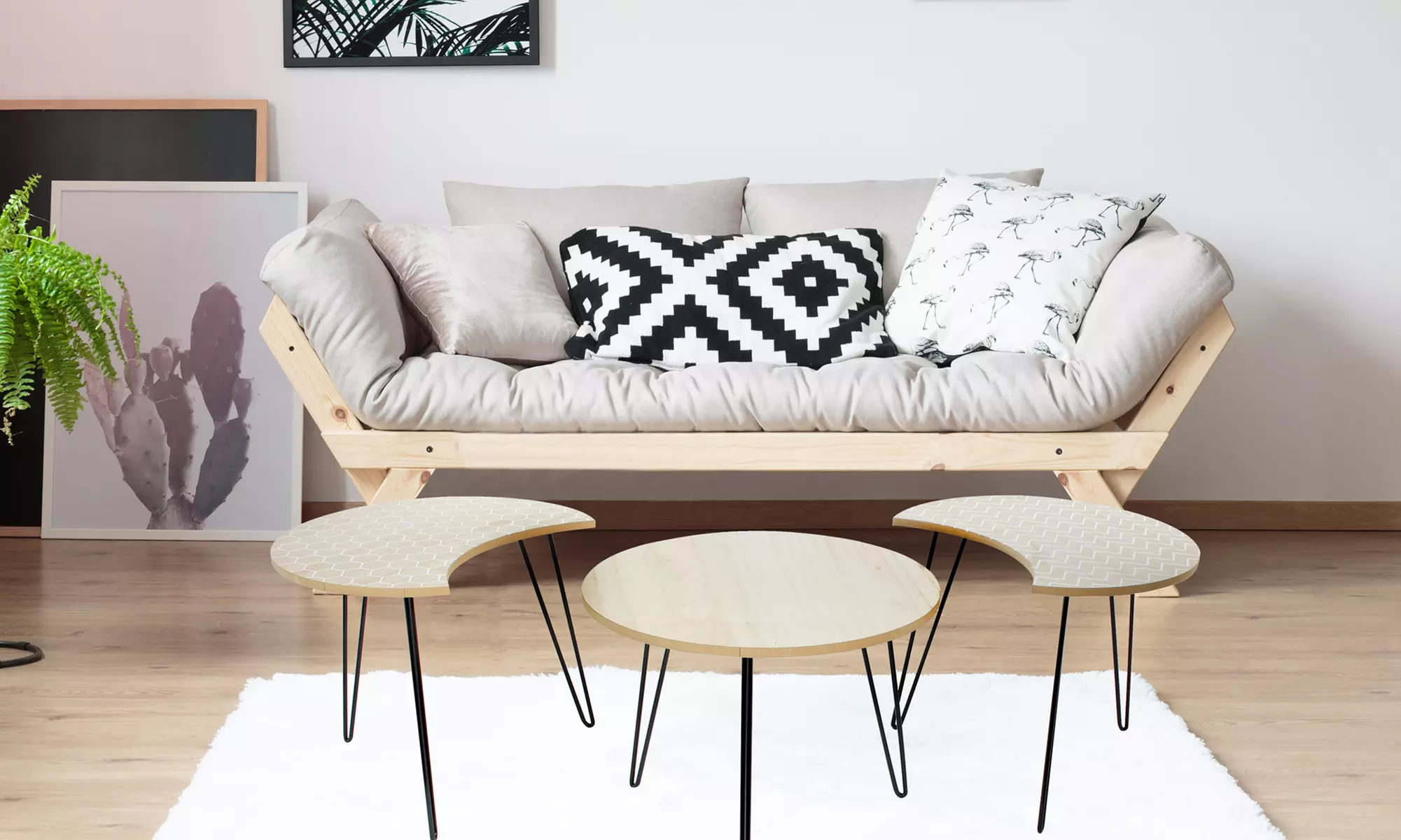 Table basse 3en1 modulable - Primary Image